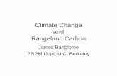 Climate Change and Rangeland Carbon