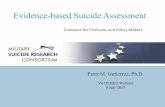 Evidence-based Suicide Assessment