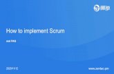 How to implement Scrum