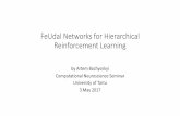 FeUdalNetworks for Hierarchical Reinforcement Learning