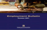 Employment Bulletin October 2021