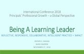 Being A Learning Leader - COTAP