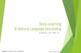 Deep Learning & Natural Language processing