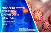 ENDOCRINE SYSTEM EXPRESSION OF SARS COV-2 INFECTION