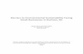 Barriers to Environmental Sustainability Facing Small ...