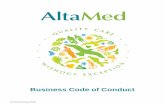 Business Code of Conduct - AltaMed