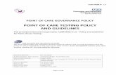 POINT OF CARE TESTING POLICY AND GUIDELINES