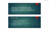 Grant Writing for Preservation and Digitization Projects