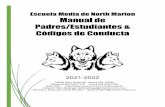NMMS Student Parent Handbook 21-22 Spanish