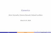 Generics - lrde.epita.fr