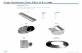 24ga Stainless Steel Pipe & Fittings - Gray Metal