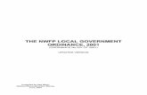 THE NWFP LOCAL GOVERNMENT ORDINANCE, 2001