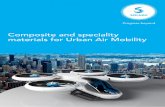 Composite and speciality materials for Urban Air Mobility