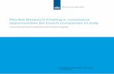 Market Research Finding e-commerce opportunities for Dutch ...