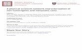 A physical sciences network ... - Harvard University