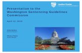 Presentation to the Washington Sentencing Guidelines Commision