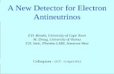 A New Detector for Electron Antineutrinos