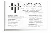 Holy Trinity Parish La Crosse, WI Fifth Sunday of Lent ...