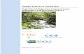 Quality Assurance Project Plan Puget Sound Watershed ...