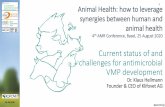 Current status of and challenges for antimicrobial VMP ...