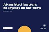 AI-assisted lawtech: its impact on law firms