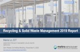 Recycling & Solid Waste Management 2019 Report
