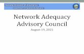 Network Adequacy Advisory Council