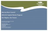Murray River Council 2021/22 Capital Works Program