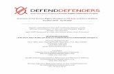 DEFENDDEFENDERS (THE EAST AND HORN OF AFRICA HUMAN RIGHTS ...