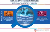 Overview NASA's Minority University Research And Education ...