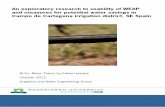 An exploratory research to usability of WEAP and measures ...
