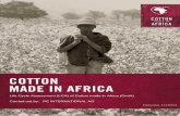 Life Cycle Assessment (LCA) of Cotton made in Africa (CmiA ...