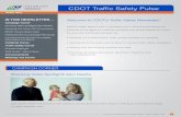 IN THIS NEWSLETTER… Welcome to CDOT’s Traffic Safety ...
