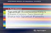 J. Paul Elhorst Spatial Econometrics From Cross-Sectional ...