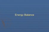 Energy Balance - udel.edu