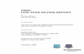 FINAL FIVE-YEAR REVIEW REPORT