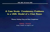 A Case Study: Consistency Problems in a UML Model of a ...