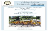 Adrian College Institute for Education