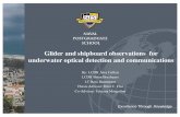 Glider and shipboard observations for underwater optical ...