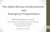 The Idaho Bureau of Laboratories and Emergency ... - Webs