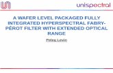A WAFER LEVEL PACKAGED FULLY INTEGRATED HYPERSPECTRAL ...