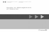Guide to the Management of Materiels