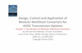 Control and Application of Modular for HVDC Transmission ...