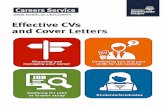 Effective CVs and Cover Letters