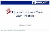 1512 Tips to Improve Your Law Practice