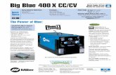 Big Blue 400X CC/CV - Miller - Welding Equipment
