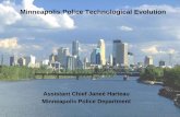 Minneapolis Police Technological Evolution