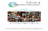 A Decade of Cooperative Education