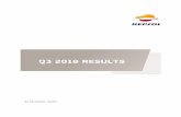 Q3 2018 RESULTS - Repsol