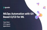 MLOps Automation with Git Based CI/CD for ML